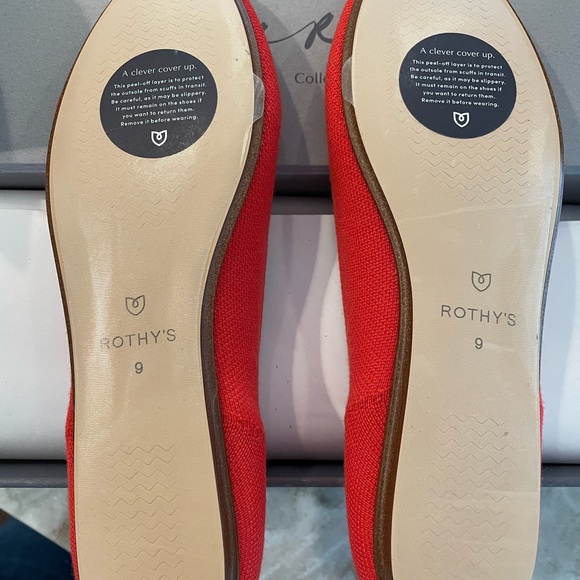 NIB Rothy’s Merino Loafers Blaze - Retired and Rare! - Picture 7 of 7